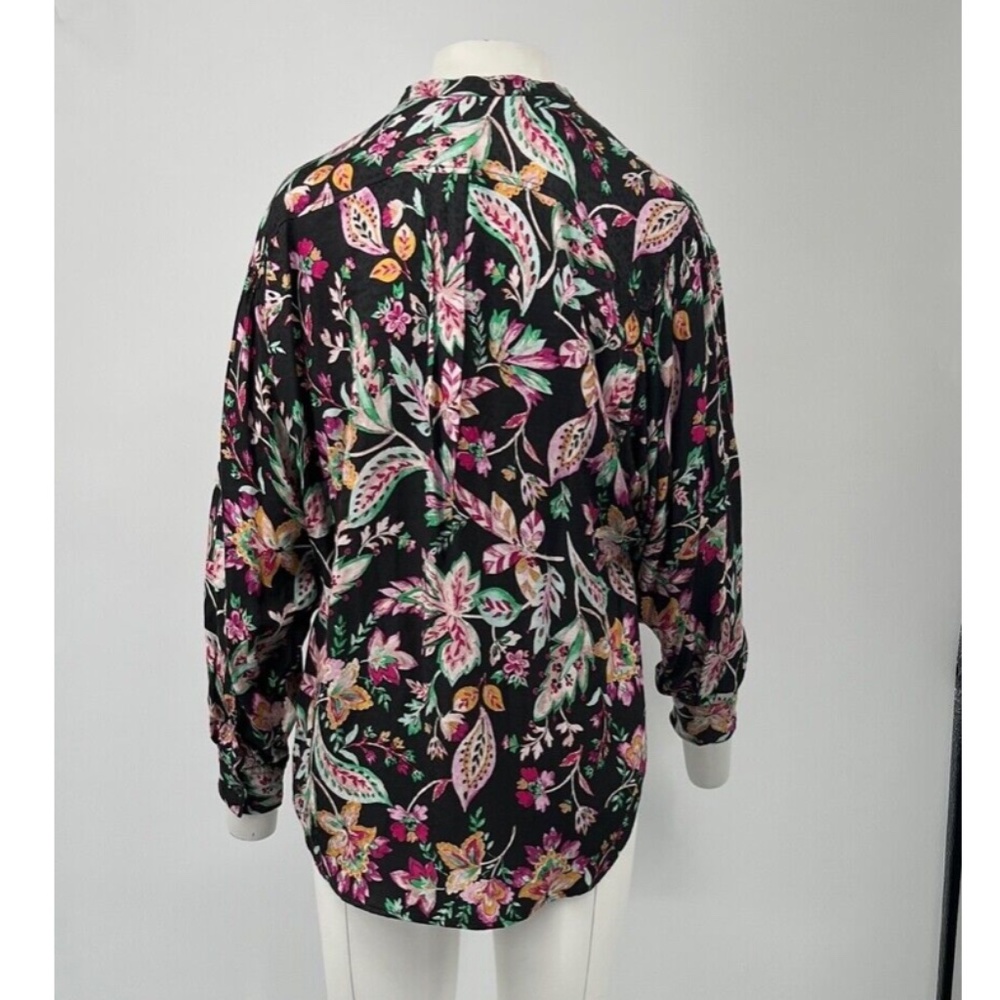 Isabel Etoile Marant Multicolored Floral Button D… - image 3